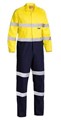 Taped Hi Vis Drill Coverall