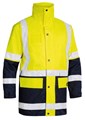 Taped Hi Vis 5 In 1 Rain Jacket