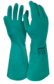 Armour Green Nitrile Gauntlet Glove