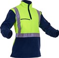 Hi Vis DN Polar Fleece 12 Zip Tunic  380Gm