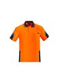 Mens Reinforced Hi Vis Squad SS Polo