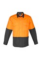 Hi Vis Men Rug Cool Spliced LS Shirt